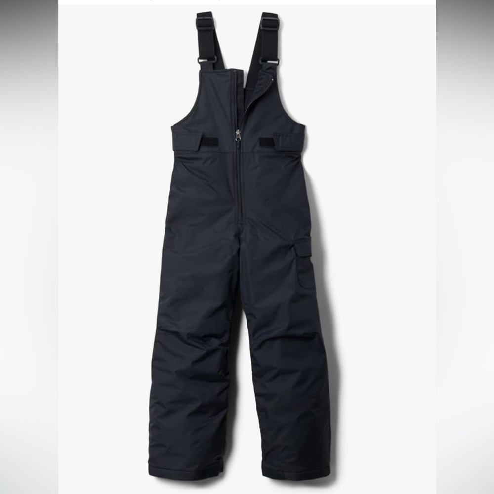 Columbia Kids black Bib Snowpants